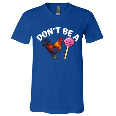 Dont Be A Cock Sucker Funny V-Neck T-Shirt