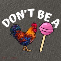 Dont Be A Cock Sucker Funny Cotton Canvas Backpack