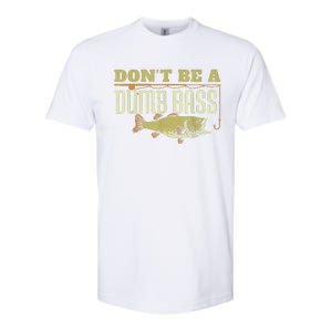 DonT Be A Dumb Bass Retired Fishing Retirement 2023 Gifts Softstyle CVC T-Shirt