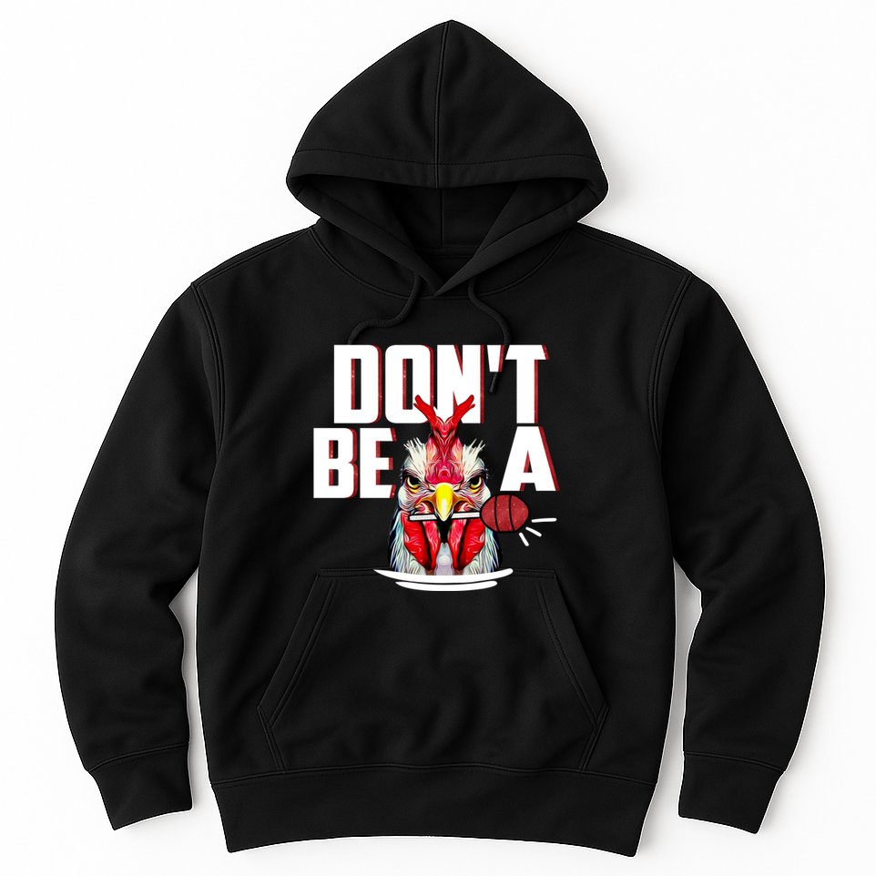 Dont Be A Cock Sucker Rooster Lollipop Funny Fathers Day Hoodie