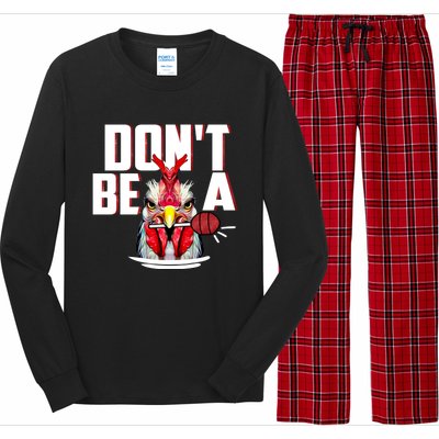 Dont Be A Cock Sucker Rooster Lollipop Funny Fathers Day Long Sleeve Pajama Set