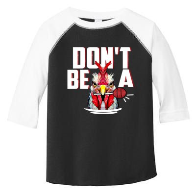 Dont Be A Cock Sucker Rooster Lollipop Funny Fathers Day Toddler Fine Jersey T-Shirt