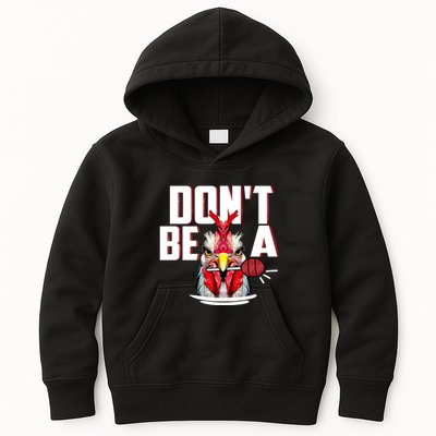 Dont Be A Cock Sucker Rooster Lollipop Funny Fathers Day Kids Hoodie