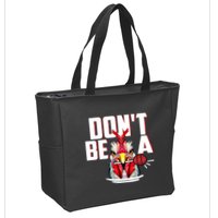 Dont Be A Cock Sucker Rooster Lollipop Funny Fathers Day Zip Tote Bag