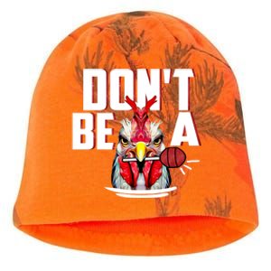 Dont Be A Cock Sucker Rooster Lollipop Funny Fathers Day Kati - Camo Knit Beanie