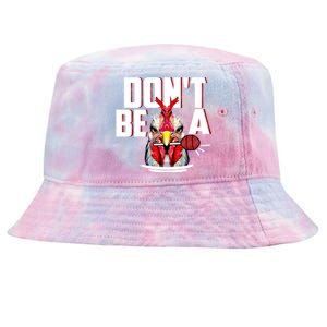 Dont Be A Cock Sucker Rooster Lollipop Funny Fathers Day Tie-Dyed Bucket Hat