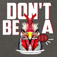 Dont Be A Cock Sucker Rooster Lollipop Funny Fathers Day Cotton Canvas Backpack