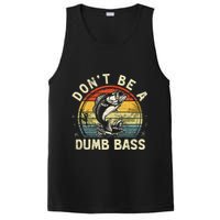 Dont Be A Dumb Bass Fish Dad Funny Fisherman Fishing PosiCharge Competitor Tank
