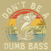 Dont Be A Dumb Bass Fish Dad Funny Fisherman Fishing Magnet