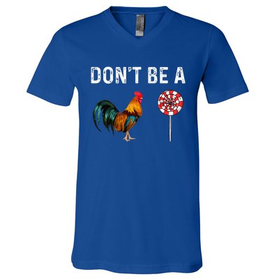 Don't Be A Cock Sucker Sarcastic  V-Neck T-Shirt