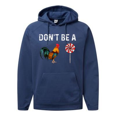 Don't Be A Cock Sucker Sarcastic  Performance Fleece Hoodie