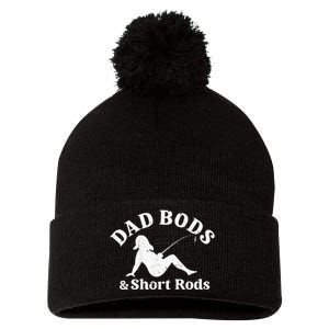 Dad Bods And Short Rods Pom Pom 12in Knit Beanie