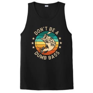 DonT Be A Dumb Bass For A Fisherman Bass Fishing Gift PosiCharge Competitor Tank