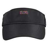 Dont Be Afraid to Bloom a Little Differently Flowers Autism Adult Drive Performance Visor