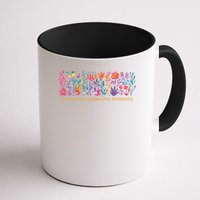 Dont Be Afraid to Bloom a Little Differently Flowers Autism Mug