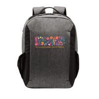 Dont Be Afraid to Bloom a Little Differently Flowers Autism Vector Backpack