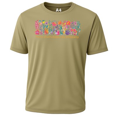 Dont Be Afraid to Bloom a Little Differently Flowers Autism Performance Shirt