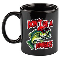 DonT Be A Dumb Bass Fishing Humor Fisherman Master Baiter .Png 11oz C Handle Ceramic Mug