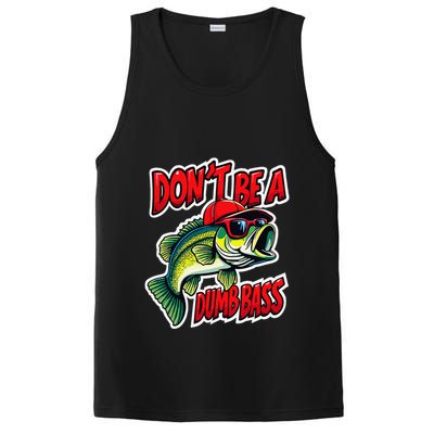 DonT Be A Dumb Bass Fishing Humor Fisherman Master Baiter .Png PosiCharge Competitor Tank
