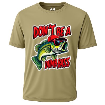 DonT Be A Dumb Bass Fishing Humor Fisherman Master Baiter .Png Performance Shirt