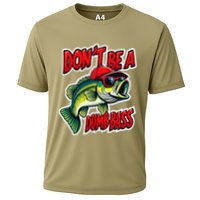 DonT Be A Dumb Bass Fishing Humor Fisherman Master Baiter .Png Cooling Performance Crew T-Shirt
