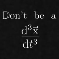 DonT Be A Jerk Mathematician Ladies PosiCharge Tri-Blend Wicking Tank