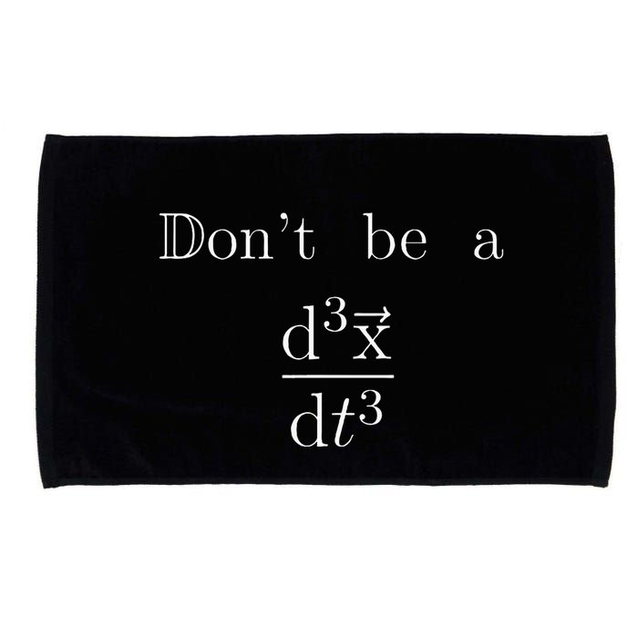 DonT Be A Jerk Mathematician Microfiber Hand Towel