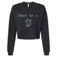 DonT Be A Jerk Mathematician Cropped Pullover Crew