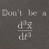 DonT Be A Jerk Mathematician Cotton Canvas Backpack