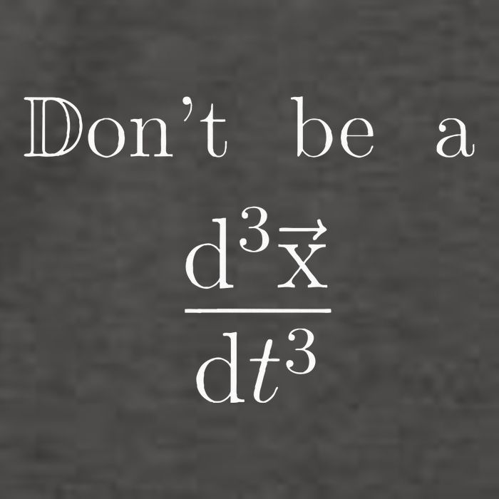 DonT Be A Jerk Mathematician Vector Backpack