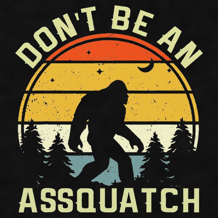 DonT Be An Sasquatch . Funny Sasquatch Ladies PosiCharge Tri-Blend Wicking Tank