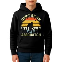 DonT Be An Sasquatch . Funny Sasquatch Kids Hoodie