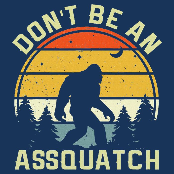 DonT Be An Sasquatch . Funny Sasquatch Infant Baby Jersey Bodysuit