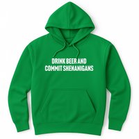 Drink Beer And Commit Shenanigans Hoodie
