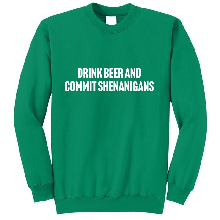 Drink Beer And Commit Shenanigans Sweatshirt
