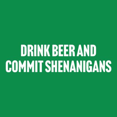 Drink Beer And Commit Shenanigans T-Shirt