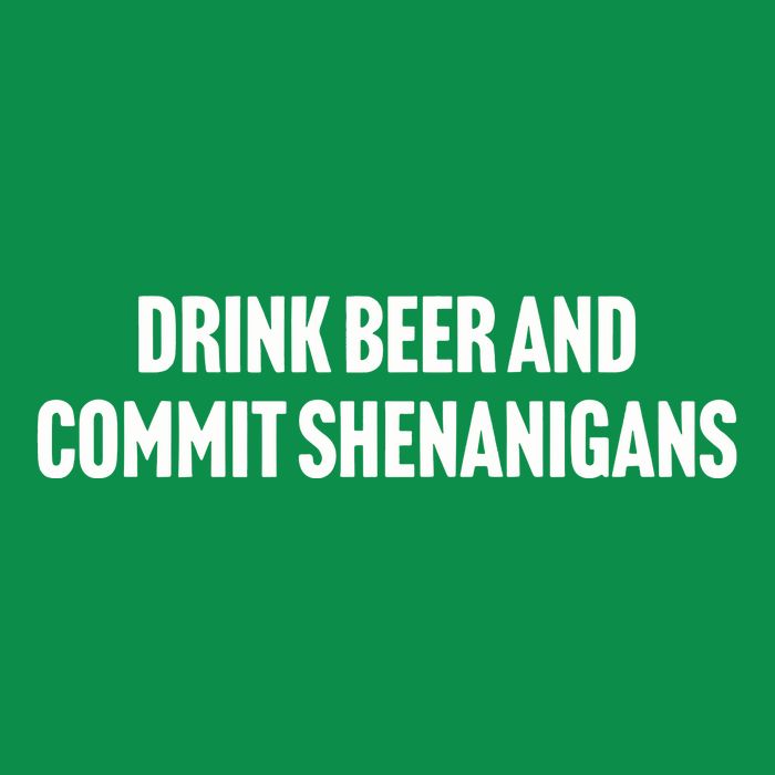 Drink Beer And Commit Shenanigans Baby Bodysuit