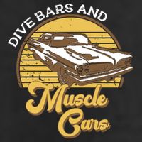 Drive Bars And Muscle Cars 7 Panel Mesh Trucker Snapback Hat