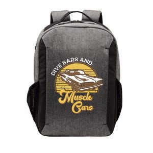 Drive Bars And Muscle Cars Vector Backpack