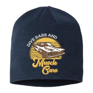 Drive Bars And Muscle Cars Sustainable Beanie