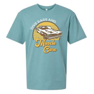 Drive Bars And Muscle Cars Sueded Cloud Jersey T-Shirt