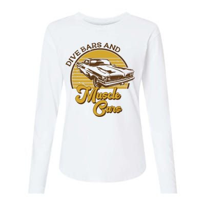 Drive Bars And Muscle Cars Womens Cotton Relaxed Long Sleeve T-Shirt