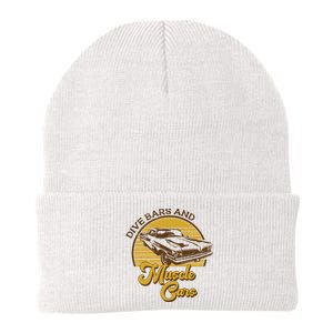 Drive Bars And Muscle Cars Knit Cap Winter Beanie