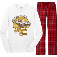 Drive Bars And Muscle Cars Long Sleeve Pajama Set