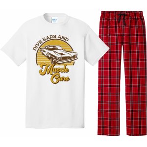 Drive Bars And Muscle Cars Pajama Set