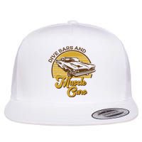 Drive Bars And Muscle Cars Flatbill Hat