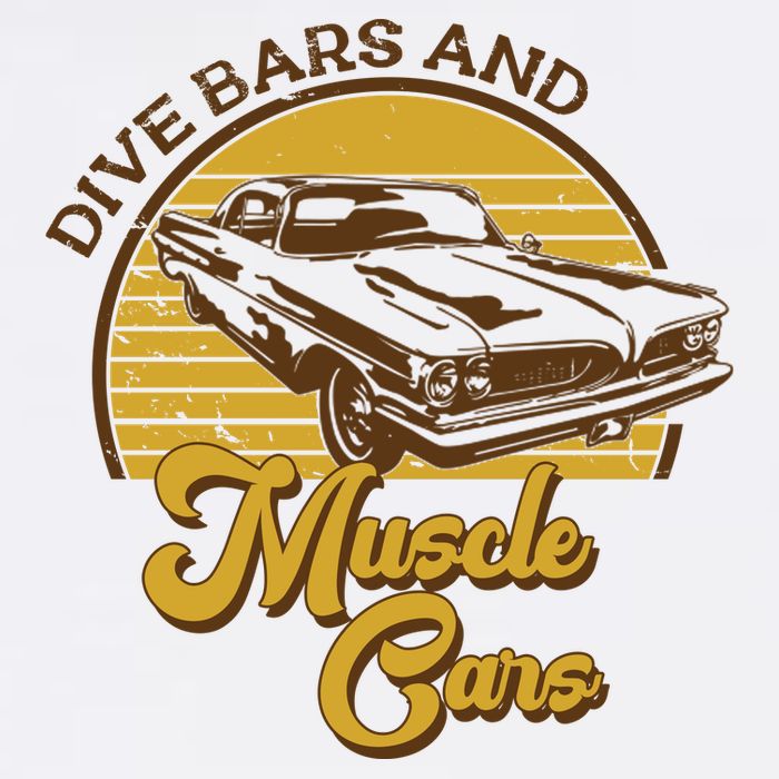 Drive Bars And Muscle Cars Flatbill Hat