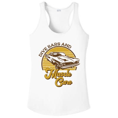 Drive Bars And Muscle Cars Ladies PosiCharge Competitor Racerback Tank