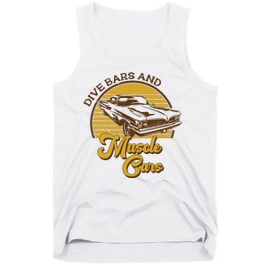 Drive Bars And Muscle Cars Tank Top