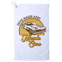 Drive Bars And Muscle Cars Platinum Collection Golf Towel